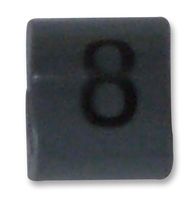TYCO ELECTRONICS - 05811808 - 电缆标识, 8灰色 100包