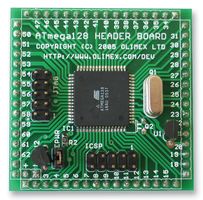 OLIMEX - AVR-H128-C - 针座板 带JTAG-ICSP连接器 ATMEGA128