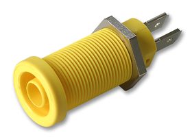 MC (MULTI-CONTACT) - 66.9131-24 - 插座,4MM 护套 黄色