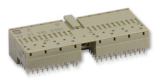HARTING - 17 24 110 2101 - 插座,B型总线 母 直角110路