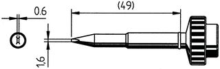 ERSA - 0612ADLF/SB - 烙铁头 LF-ERSADUR 无铅
