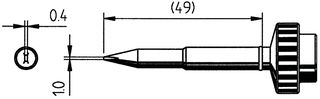 ERSA - 0612CDLF/SB - 烙铁头 LF-ERSADUR 无铅