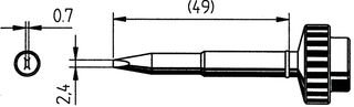 ERSA - 0612KDLF/SB - 烙铁头 LF-ERSADUR 无铅