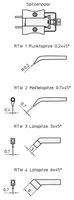 COOPER TOOLS / WELLER - RTW 2 - 烙铁头套件 用于WMRT