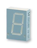 KINGBRIGHT - SA08-11GWA - 发光二极管显示器 0.8'' 绿色 共阳极