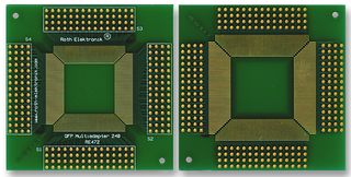 ROTH ELEKTRONIK - RE472 - 转接板 SMD FR4 QFP 144-240PIN