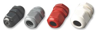 TYCO ELECTRONICS / AMP - 12MM GREY - 电缆固定头,灰,M12
