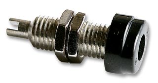 HIRSCHMANN - BUG10 BLACK - 插座 4MM 黑色 包5