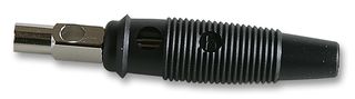 HIRSCHMANN - BUELA20K BLACK - 插头 4mm 黑色 (5只/包)