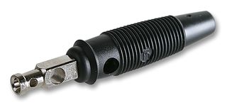 HIRSCHMANN - BUELA30K BLACK - 插头 4mm 黑色 (5只/包)