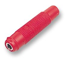 HIRSCHMANN - KUN30 RED - 非固定插座 4MM 红色 包5