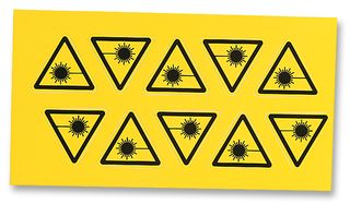 HELLERMANN TYTON - 597-62218 - 标签 警告 WS2-F-140