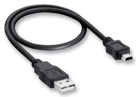 LUMBERG - 2480 02 - 电缆 USB A型 - MINI-B型 2M