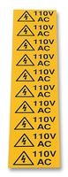 TYCO ELECTRONICS - LBC-13026 - 标签卡字符: 110VAC10只标签