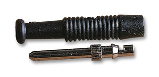 HIRSCHMANN - MST3 BLACK - 插头2MM 黑色(5/包)