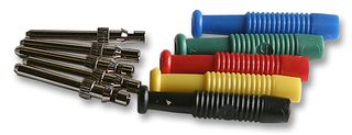 HIRSCHMANN - MST3 ASSORTED COLOURS - 插头,2MM 辅助色