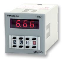 PANASONIC EW - QM4HS-U2C-240V - 定时器 延迟型 8引线 240VAC