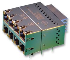 MOLEX - 85586-1003 - 插孔 千兆位 以太网供电 以太网 2X4