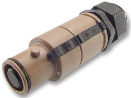 ITT CANNON - SNLM-P-C50-25L-BN - 电源连接器 非固定公插头 棕色