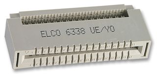 ELCO - 006338034000040 - 插座,直接插入 IDC 34路