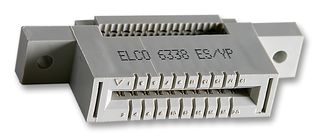 ELCO - 006338020000042 - 插座,直接插入 IDC 20路