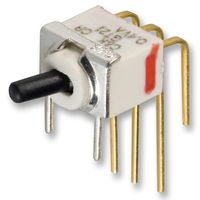 C & K - GT23MABE - 拨动开关 DPDT 直角型 通-断-通