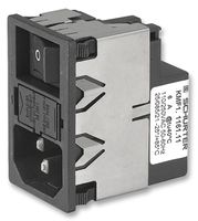 SCHURTER - KMF1.1193.11 - 电源连接器 IEC 10A 250V