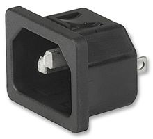 SCHURTER - 6100.4325 - 电源连接器 IEC 10A