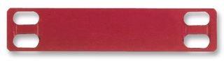 PANDUIT - MMP350H-CALRD - 标牌 红色 89X19mm 每包100只