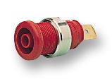HIRSCHMANN - SEB2620 RED - 插座,4MM 带护罩 红色 包5