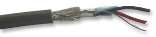 ALPHA WIRE - 86303CY - 数据电缆 22AWG 屏蔽 3芯 每米