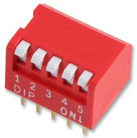 MULTICOMP - MCDP05 - 开关 DIL 5路
