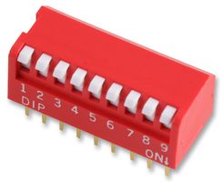 MULTICOMP - MCDP09 - 开关 DIL 9路