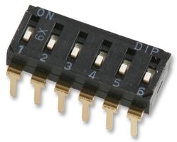 MULTICOMP - MCEIR-06 - 开关 DIL 6路